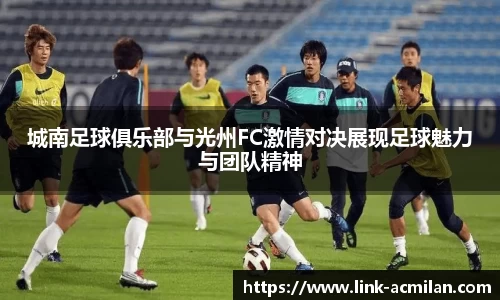 城南足球俱乐部与光州FC激情对决展现足球魅力与团队精神